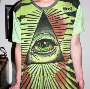 Illuminati pyramid T shirt